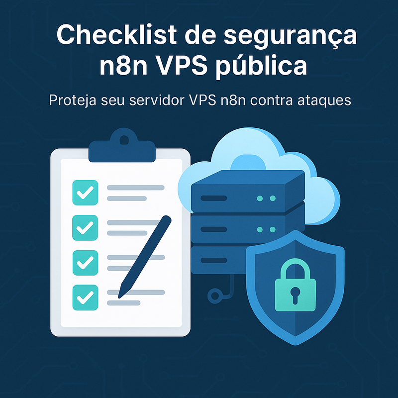Checklist de segurança n8n VPS pública: proteja seu servidor
