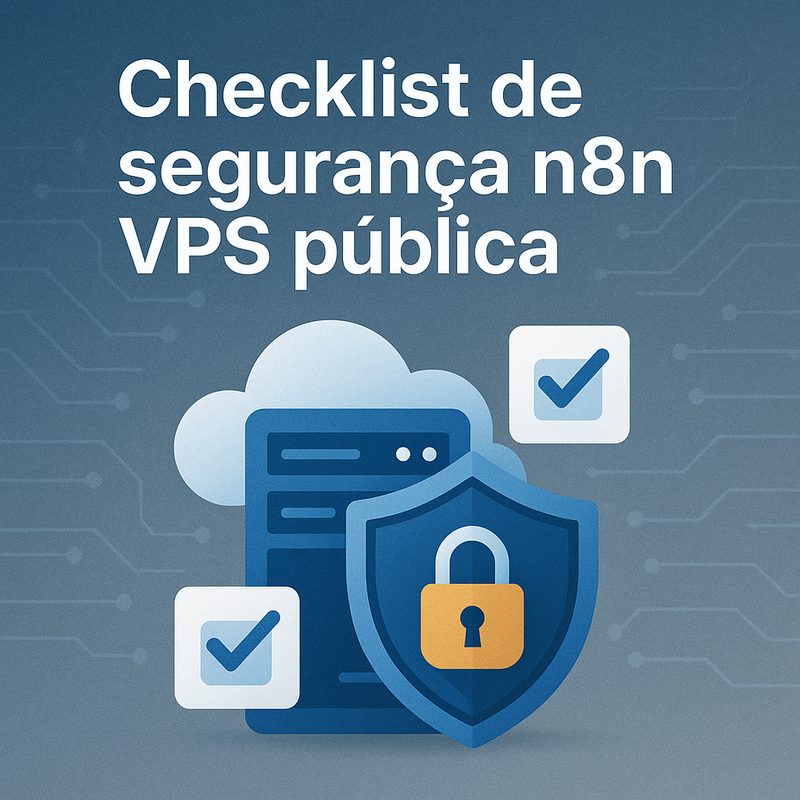 Checklist de segurança n8n VPS pública: proteja seu servidor