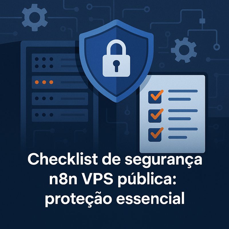 Checklist de segurança n8n VPS pública: proteção essencial