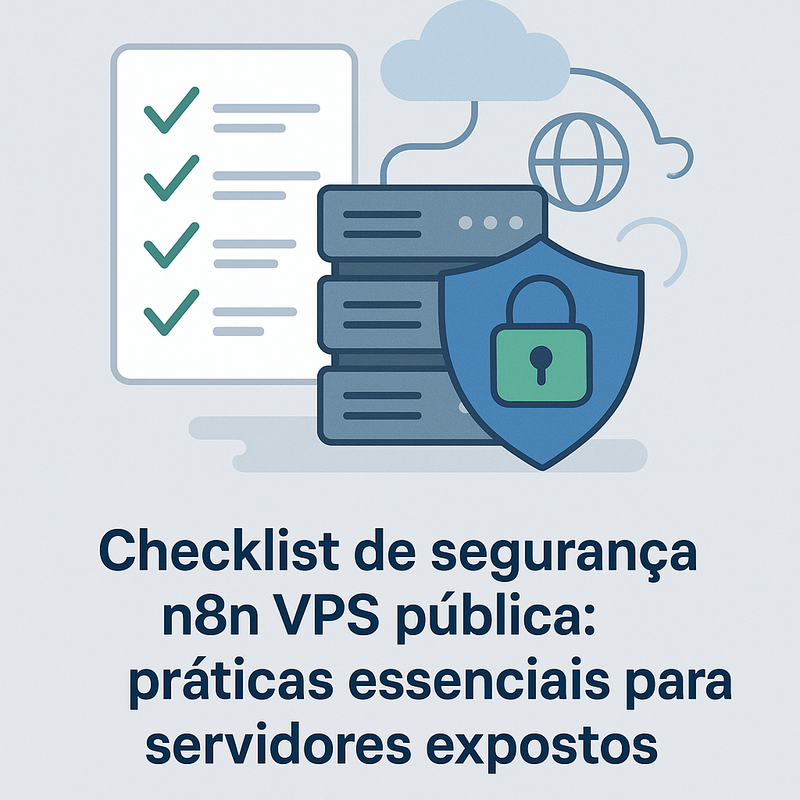 Checklist de segurança n8n VPS pública: práticas essenciais para servidores expostos