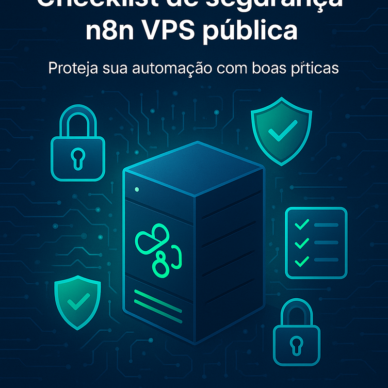 Checklist de segurança n8n VPS pública: proteja sua automação