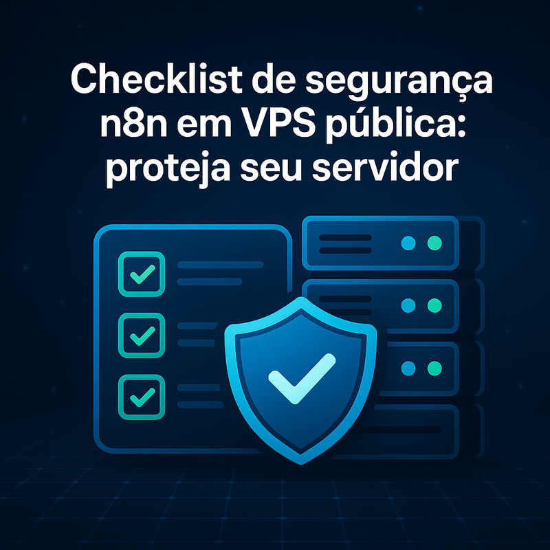 Checklist de segurança n8n em VPS pública: proteja seu servidor