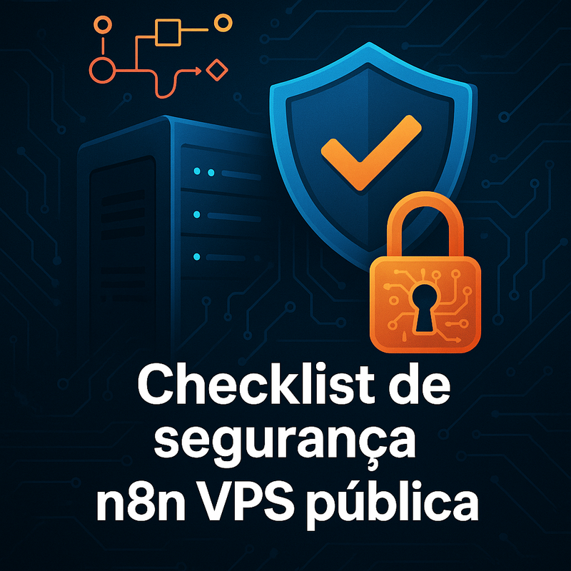 Uma imagem sobre Checklist de segurança n8n VPS pública: proteja sua automação