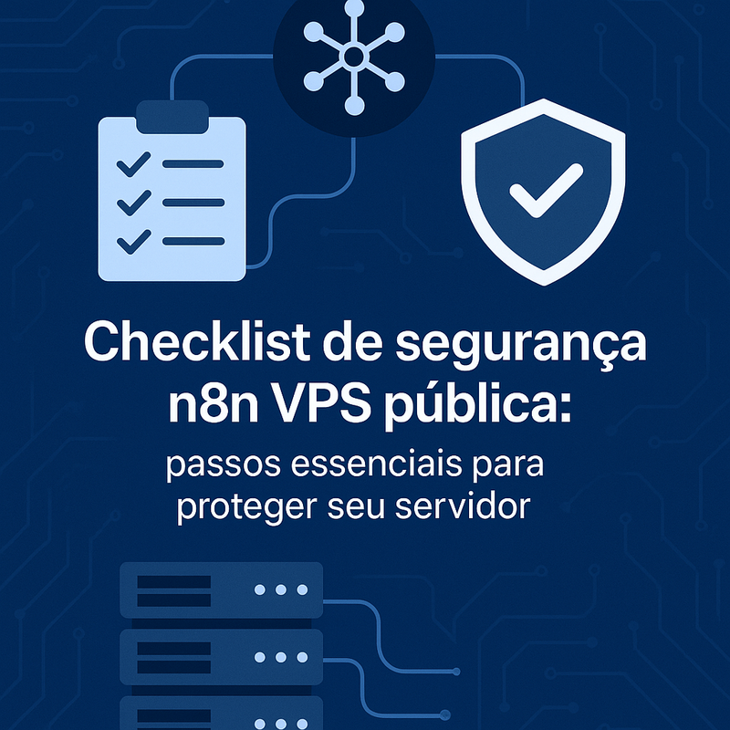 Checklist de segurança n8n VPS pública: passos essenciais para proteger seu servidor