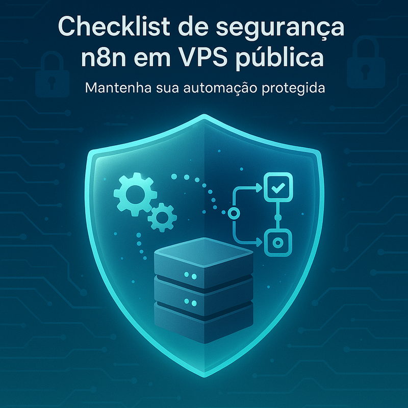Checklist de segurança n8n em VPS pública: mantenha sua automação protegida