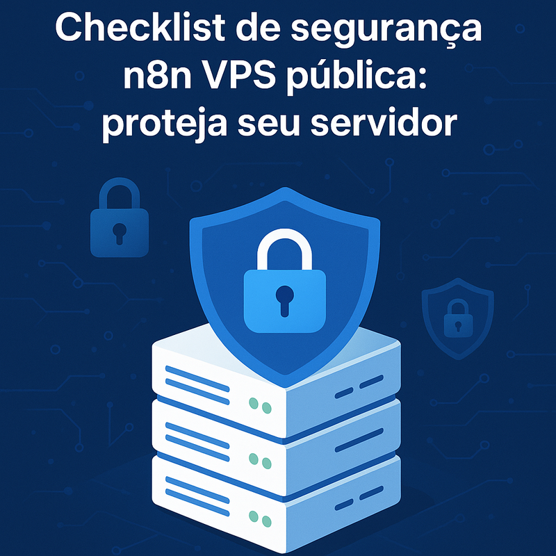 Checklist de segurança n8n VPS pública: proteja seu servidor
