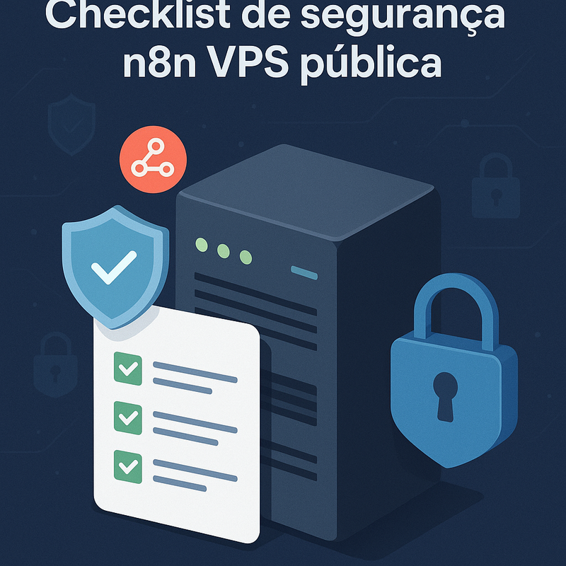 Uma imagem sobre Checklist de segurança n8n VPS pública: dicas essenciais