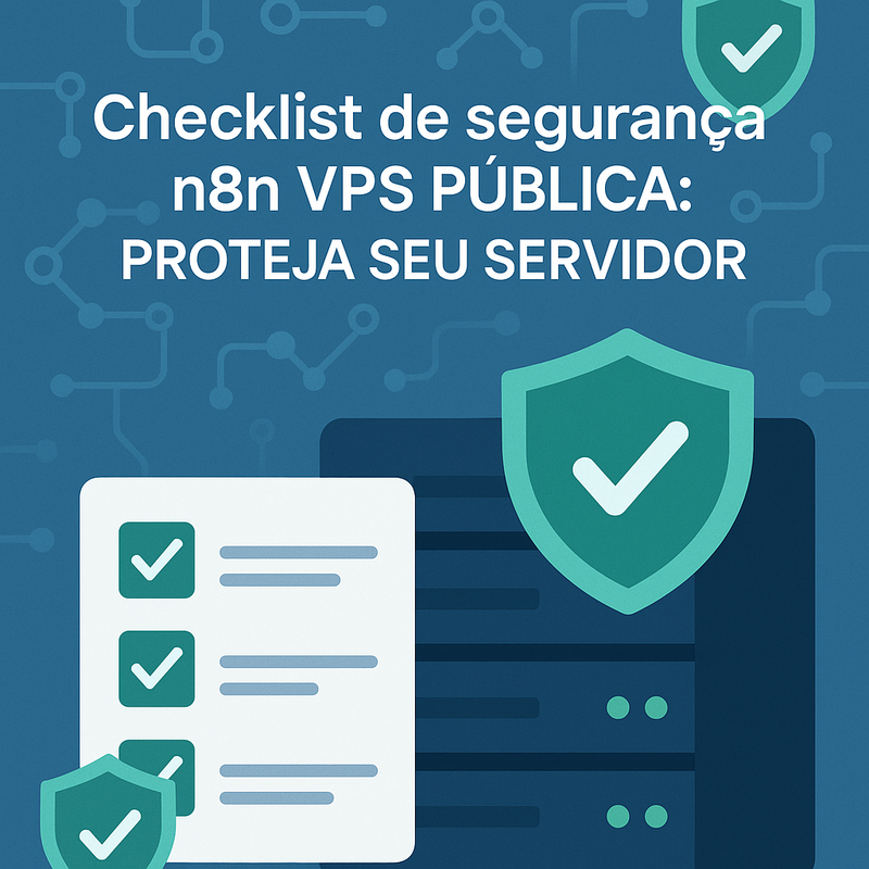 Uma imagem sobre Checklist de segurança n8n VPS pública e proteção