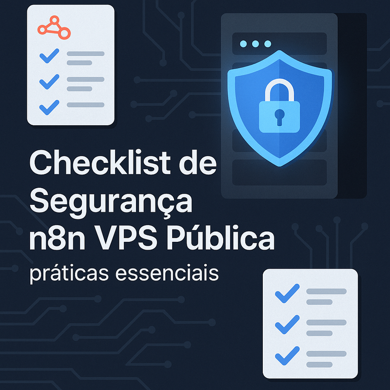 Uma imagem sobre Checklist de segurança n8n VPS pública: práticas essenciais