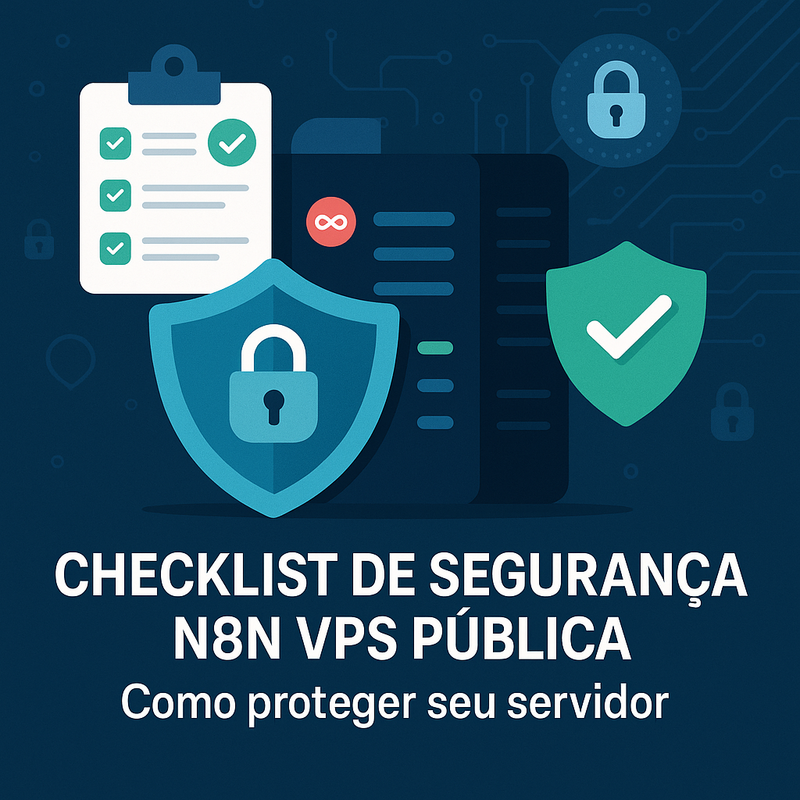 Checklist de segurança n8n VPS pública: como proteger seu servidor