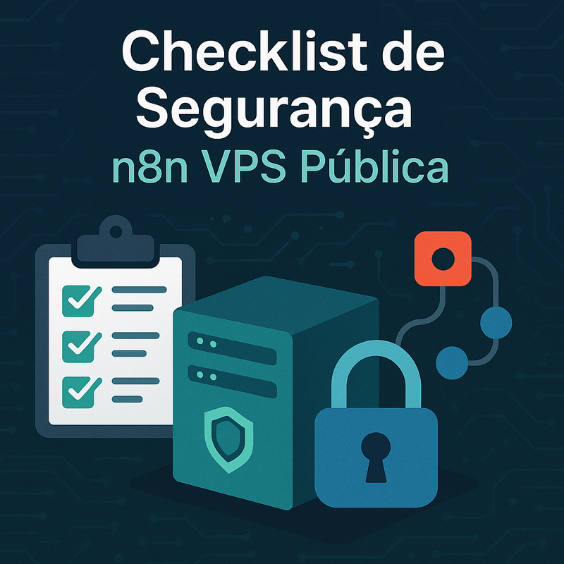 Uma imagem sobre Checklist de segurança n8n VPS pública: guia essencial