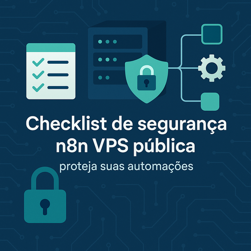 Checklist de segurança n8n VPS pública: proteja suas automações
