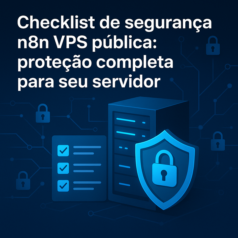 Uma imagem sobre Checklist de segurança n8n VPS pública
