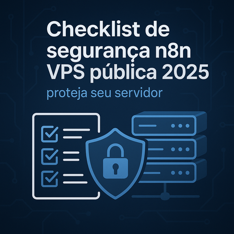 Uma imagem sobre Checklist de segurança n8n VPS pública 2025