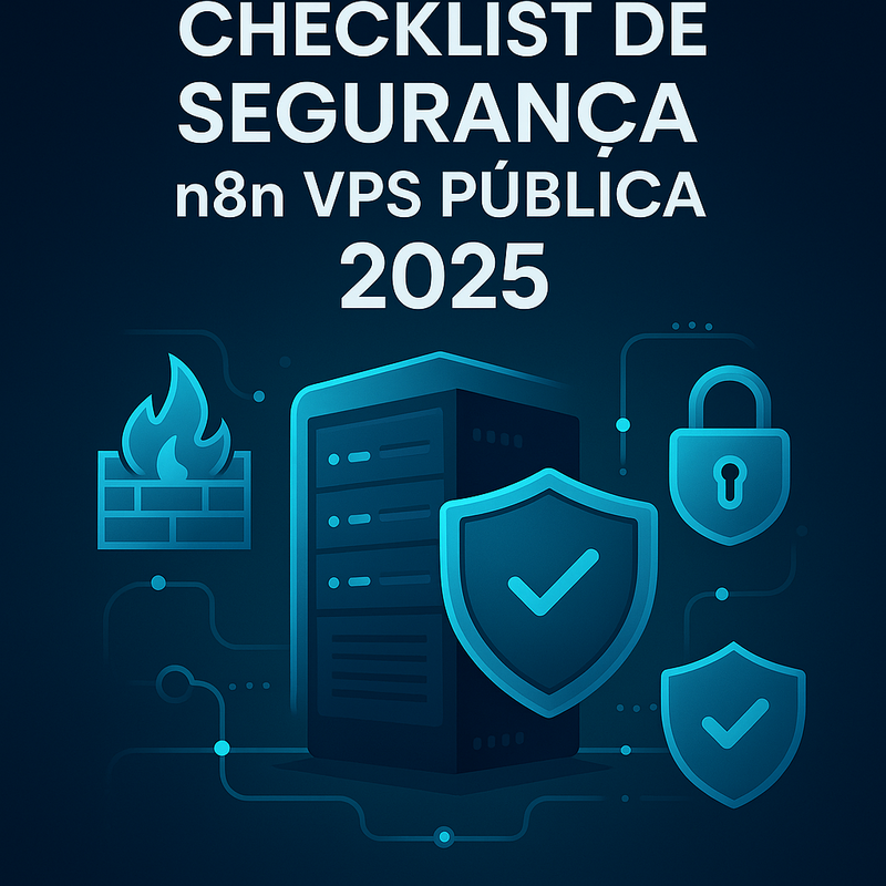 Uma imagem sobre Checklist de segurança n8n VPS pública 2025 atualizado