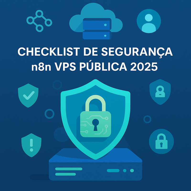 Uma imagem sobre Checklist de segurança n8n VPS pública 2025 atualizado