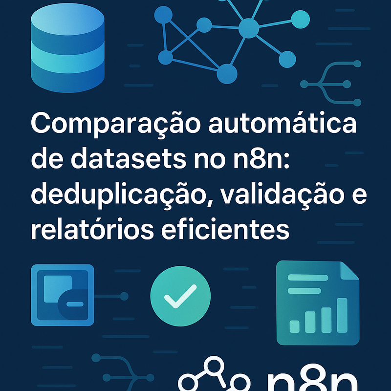 Uma imagem sobre Comparação automática de datasets no n8n: deduplicação