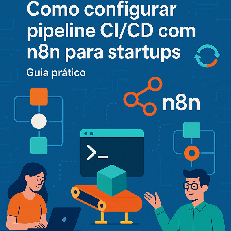 Como configurar pipeline CI/CD com n8n para startups: guia prático