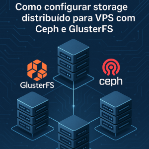 Como configurar storage distribuído para VPS com Ceph e GlusterFS: Guia Completo