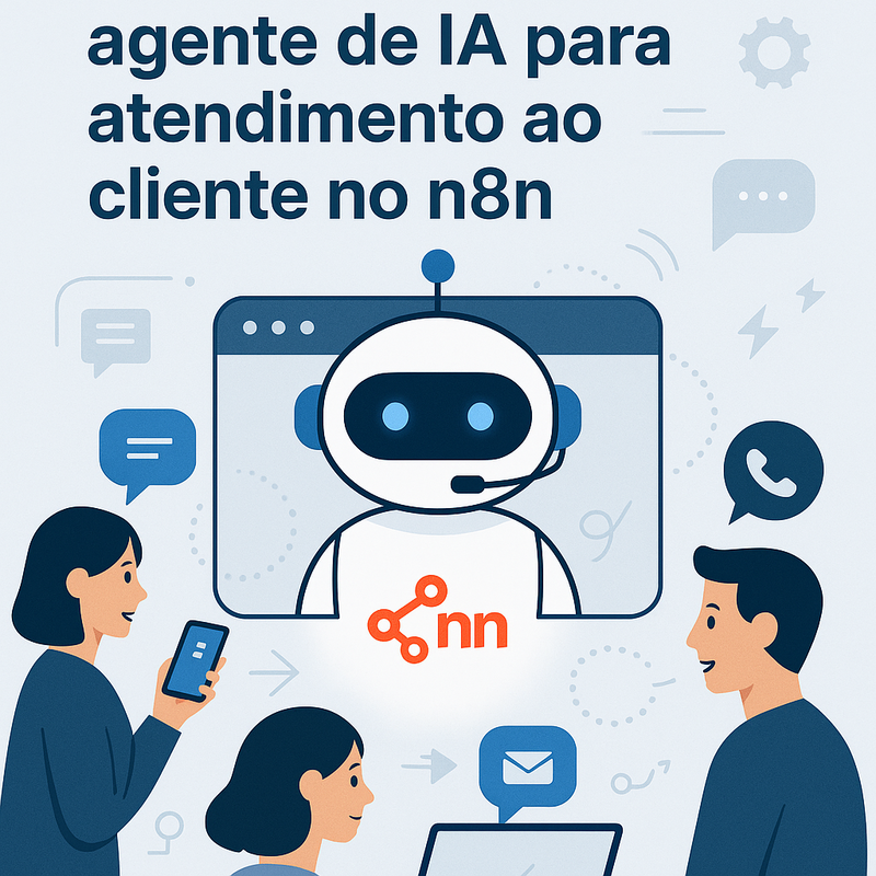 Uma imagem sobre Como criar agente de IA no n8n para atendimento