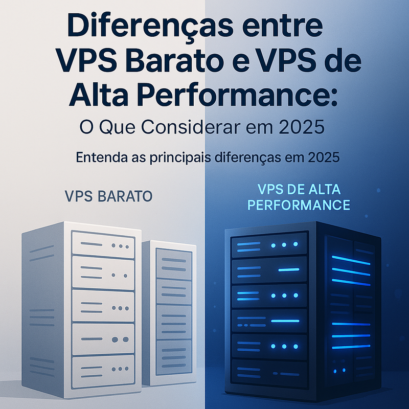 Uma imagem sobre Diferenças entre VPS Barato e Alta Performance 2025