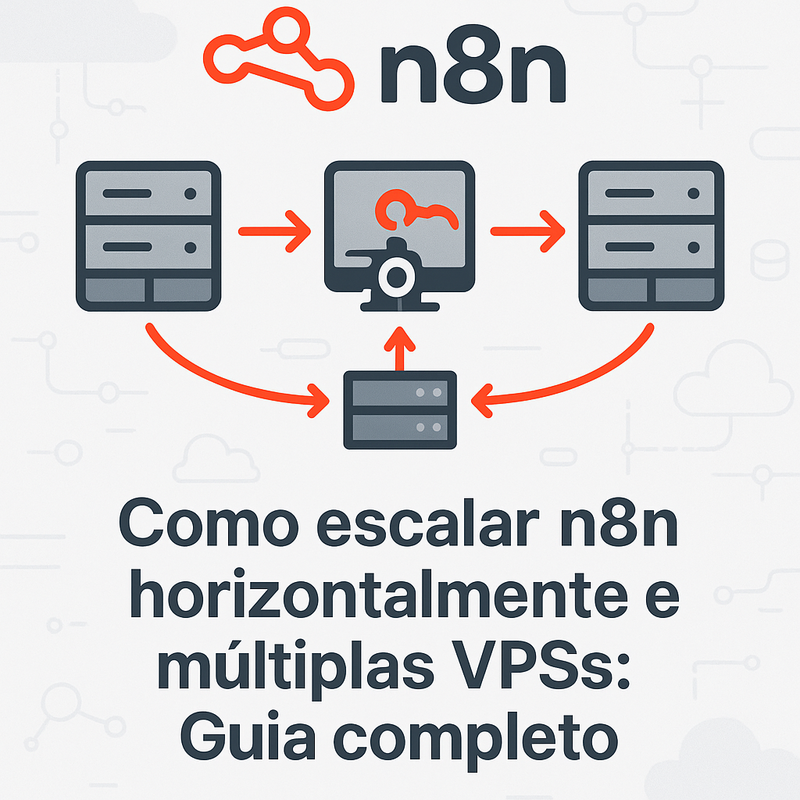 Como escalar n8n horizontalmente em múltiplas VPSs: Guia completo