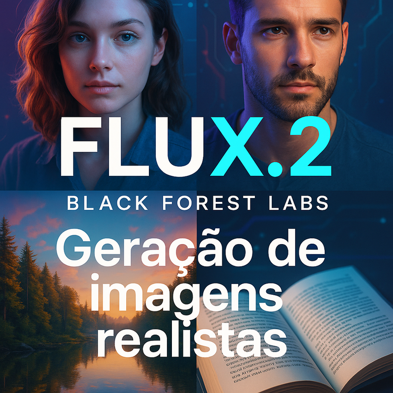 Uma imagem sobre FLUX.2 Black Forest Labs: imagens realistas e texto legível