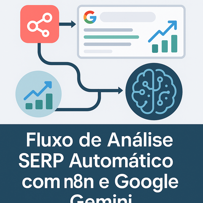 Como criar um fluxo de análise SERP automático com n8n e Google Gemini