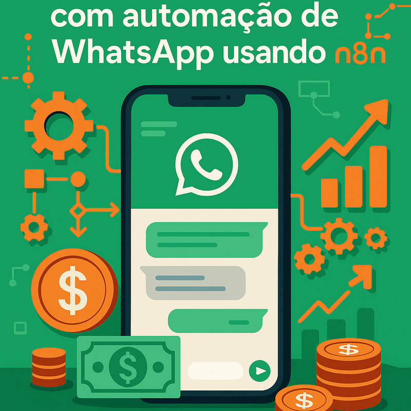 Como ganhar dinheiro com automação de WhatsApp usando n8n