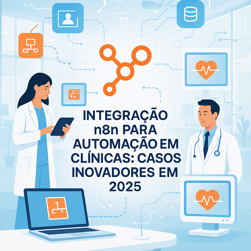 Uma imagem sobre Integração n8n para automação em clínicas 2025