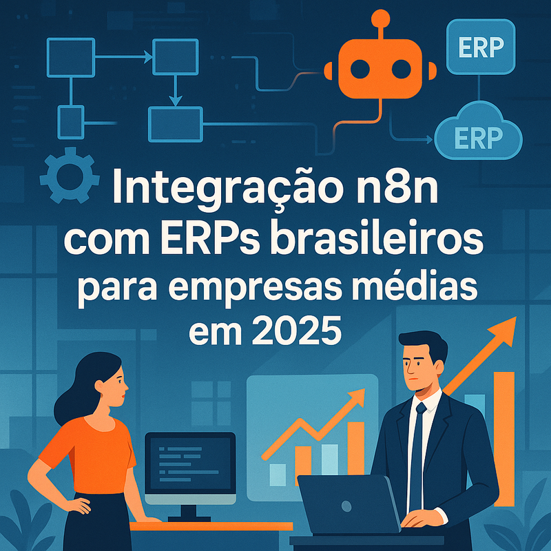 Integração n8n com ERPs brasileiros para empresas médias em 2025