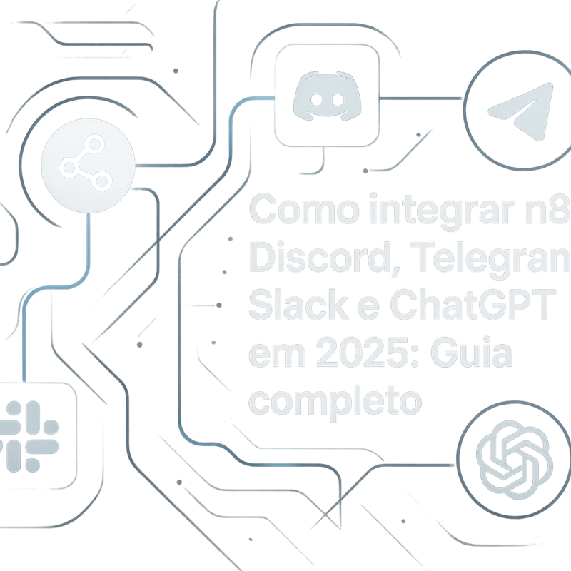 Como integrar n8n com Discord, Telegram, Slack e ChatGPT em 2025: Guia completo