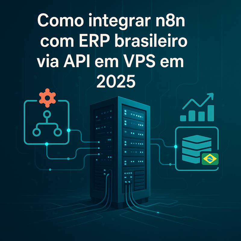 Uma imagem sobre Como integrar n8n com ERP brasileiro via API em VPS 2025