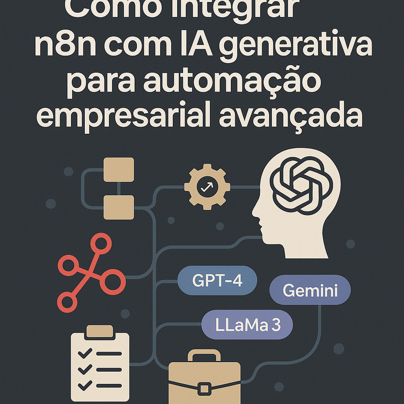 Uma imagem sobre Como integrar n8n com IA generativa para automação