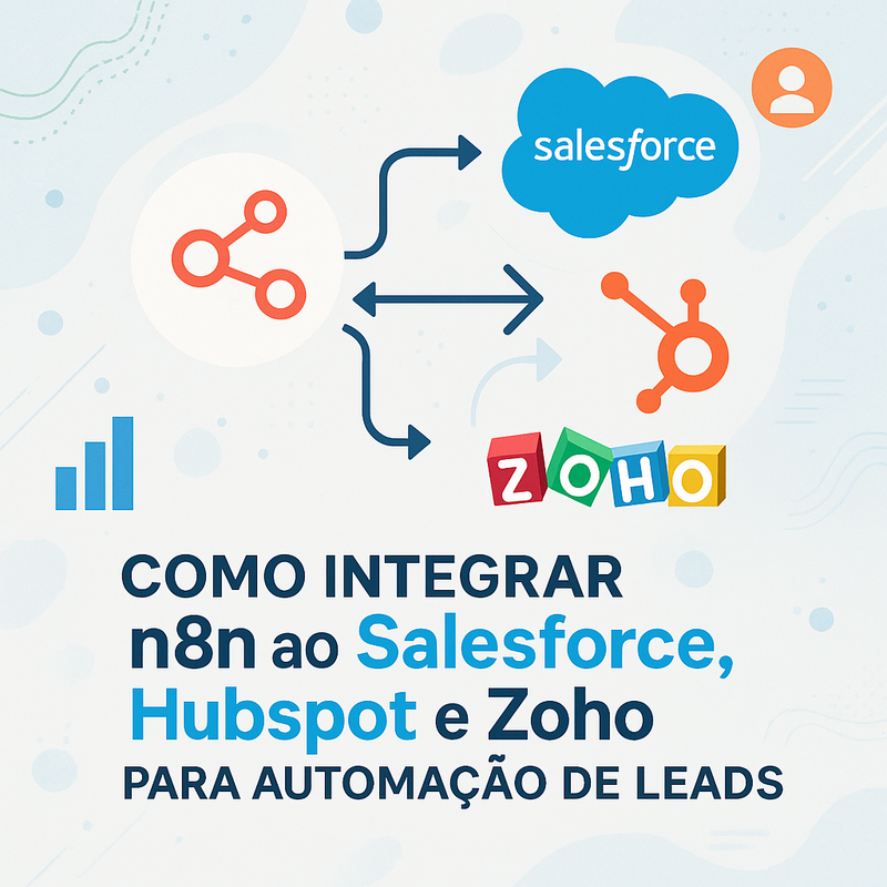 Uma imagem sobre Como integrar n8n ao Salesforce, Hubspot e Zoho