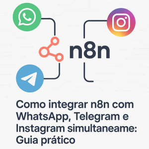 Como integrar n8n com WhatsApp, Telegram e Instagram simultaneamente: Guia prático