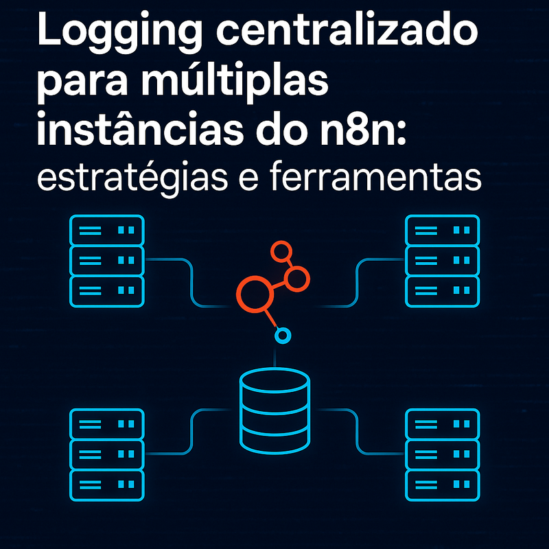 Uma imagem sobre Logging centralizado para múltiplas instâncias do n8n