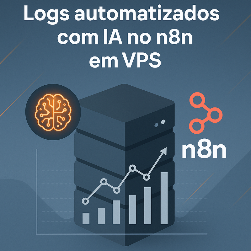 Uma imagem sobre Logs automatizados com IA no n8n em VPS: Guia prático