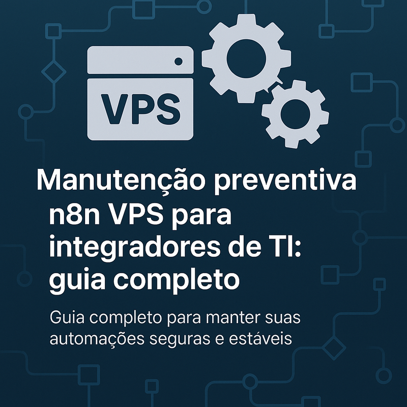 Uma imagem sobre Manutenção preventiva n8n VPS para integradores de TI