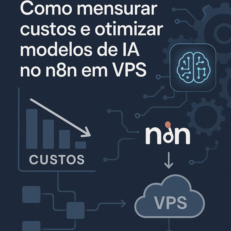 Uma imagem sobre Como mensurar custos e otimizar IA no n8n em VPS