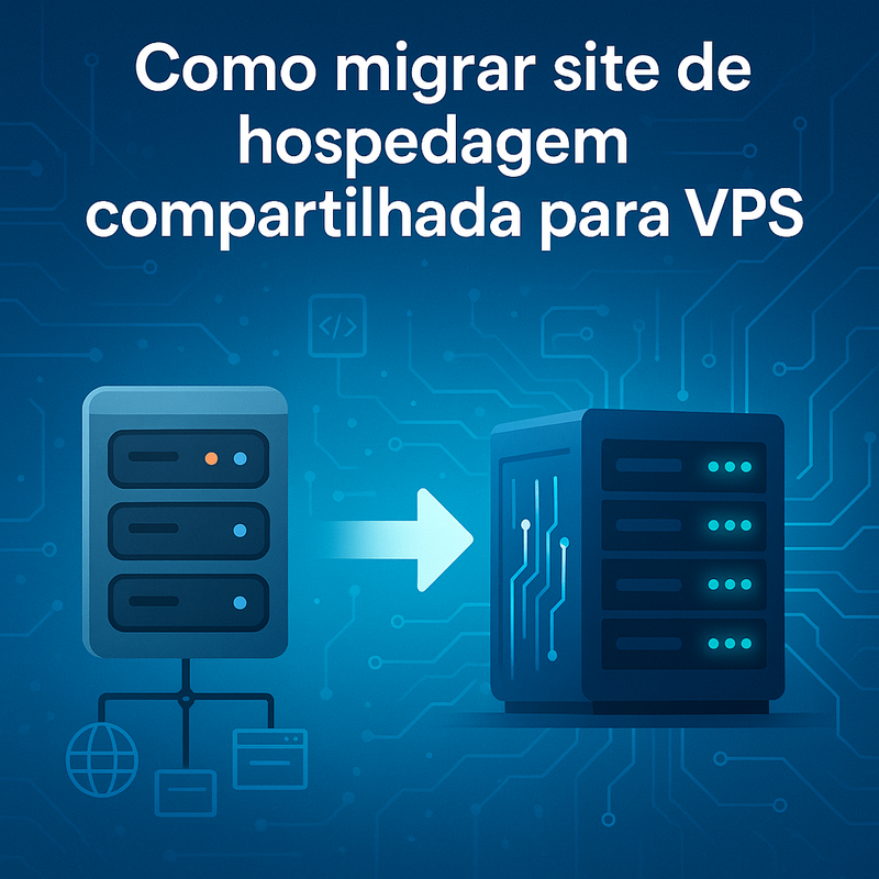 Como migrar site de hospedagem compartilhada para VPS: guia completo