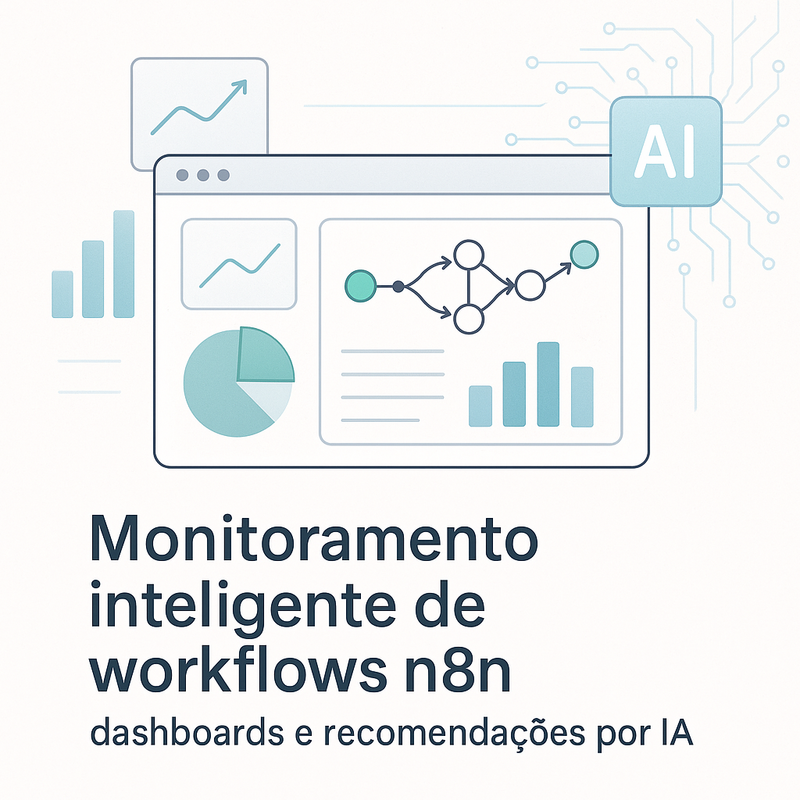 Uma imagem sobre Monitoramento inteligente de workflows n8n com IA