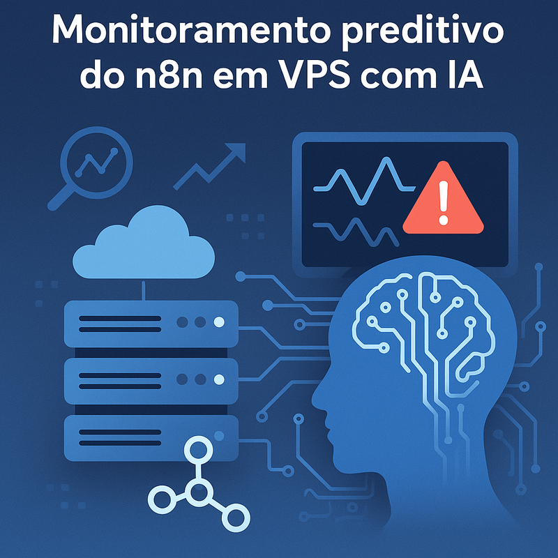 Uma imagem sobre Monitoramento preditivo n8n em VPS com IA: detecte falhas