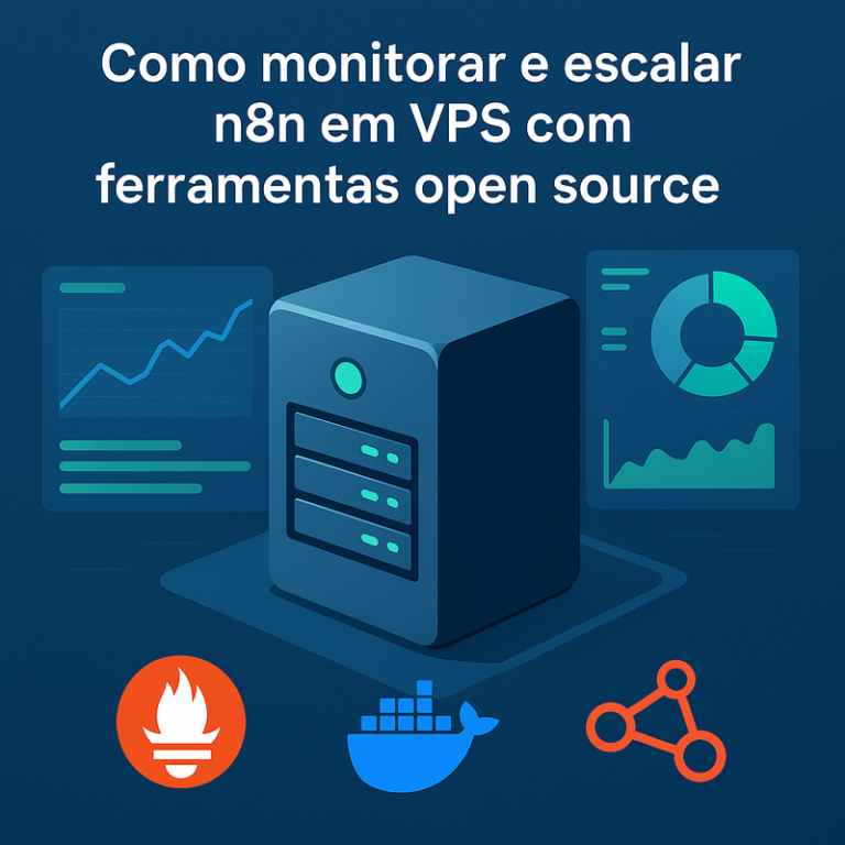 Como monitorar e escalar n8n em VPS com ferramentas open source