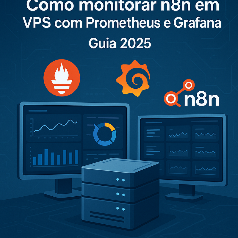 Uma imagem sobre Monitorar n8n em VPS com Prometheus e Grafana 2025