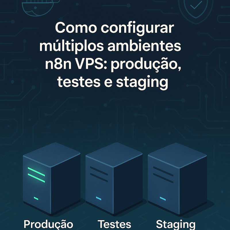 Uma imagem sobre Como configurar múltiplos ambientes n8n VPS