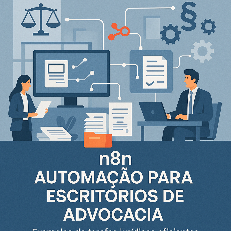 Uma imagem sobre n8n automação para escritórios de advocacia: exemplos