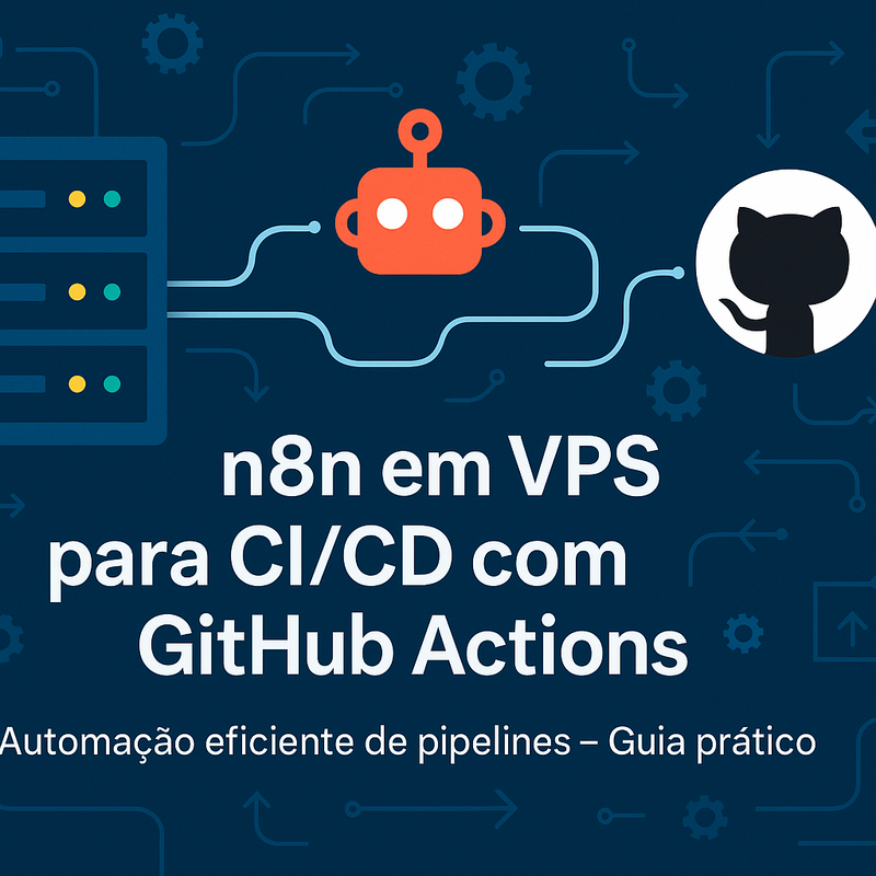 n8n em VPS para CI/CD com Github Actions: automação de pipelines eficiente