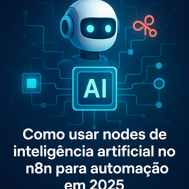 Uma imagem sobre Como usar nodes de IA no n8n para automação 2025