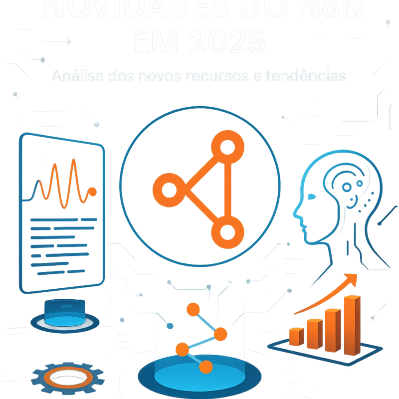 Uma imagem sobre Novidades do n8n em 2025: recursos e tendências